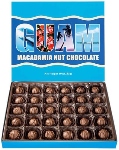 Amazon グアム マカダミアナッツチョコ 30粒入 1箱 ワールドショッピングプラザ ナッツチョコレート 通販