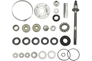 Zieichy 16 Tooth Supercharger Rebuild Kit, Supercharger Gaskets Seal Kit Car Accessories Compatible with Sea-Doo RXP GTX RXT 
