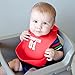 Kids N' Such Baby Bibs for Boys 3 Pack - 100% Food Grade Silicon - Waterproof with Food Catcher - Easy Clean - Anti Bacterial, Anti Microbial, Dishwasher Safe - Cute Designs for Your Baby Boy
