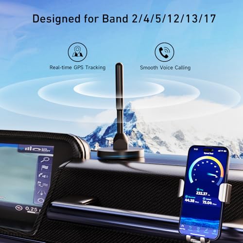 Cell Phone Booster for RV Truck Vehicle | Boost 3G 4G LTE Voice Data for All Canadian Carriers - Bell, Rogers, Telus & More on Band 2 4 5 12 13 17 | ISED Approved