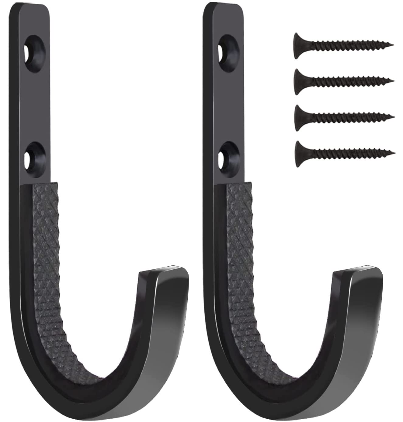 Photo 1 of Gohiking  Rack Gun Racks Storage Rifles Shotgun Hooks Wall Mount Hangers for Any Rifles Shotguns Archery Bow with Soft EVA Padding and Heavy Duty Steel