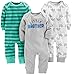 Simple Joys by Carter's Girls' 3-Pack Jumpsuits