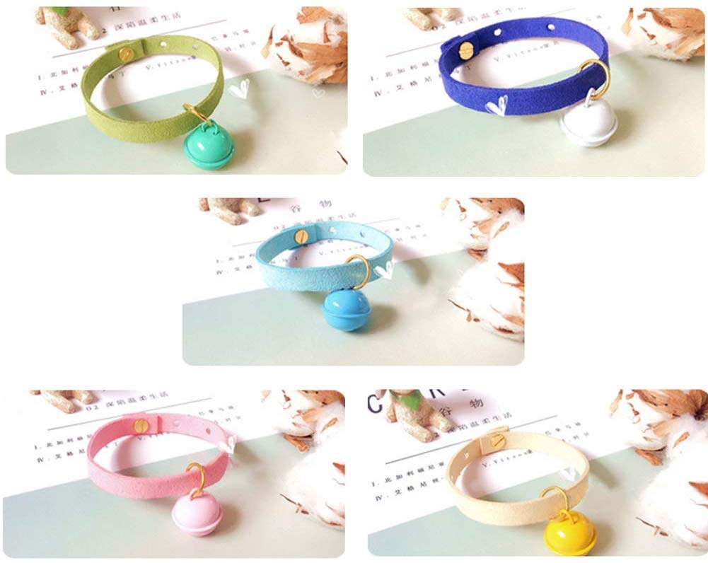 Koogel Kleine Glöckchen zum Basteln, 50 Stück Bunte Metallglöckchen Schellen Basteln Anänger Jingle Bells für Schmuckherstellung Weihnachten Dekoration DIY