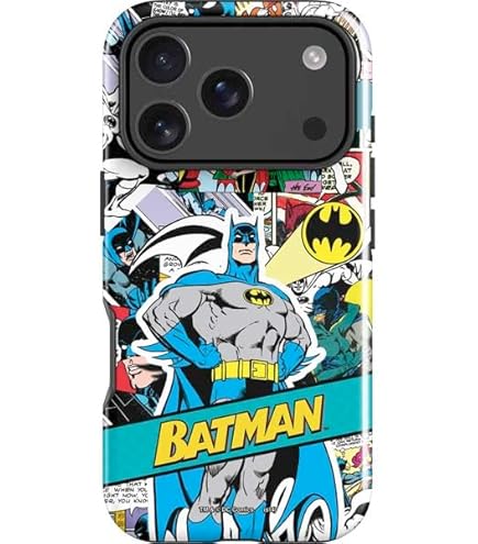Amazon.com: The Dark Knight Batman Case for iPhone 17 : Cell