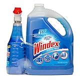 SC Johnson Windex Glass & Multi Surface Cleaner Refill, 128 Oz, (1 Gallon)