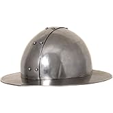 NauticalMart Antique Replica Medieval Infantry Steel Kettle Hat Helmet