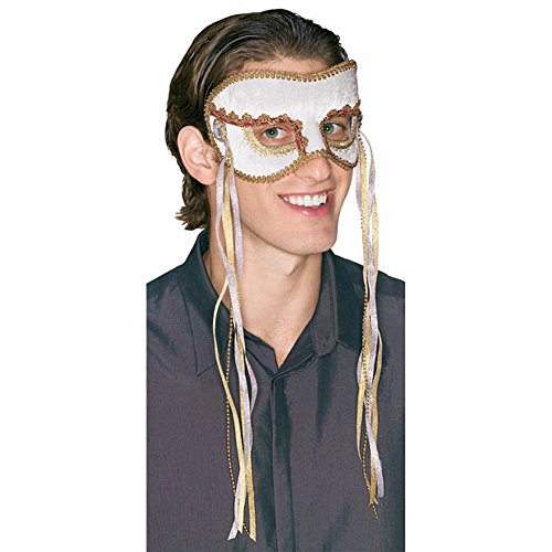 Rubie's Costume Co Gold Frosted Eyemask Costume