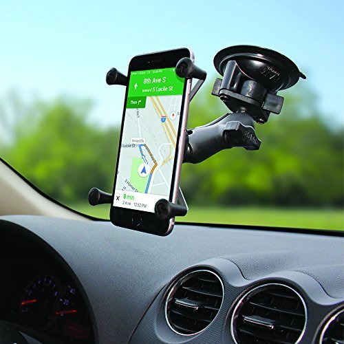 Ram-Mount-Twist-Lock-Suction-Cup-Mount-with-Universal-X-Grip-Cell-Phone-Holder