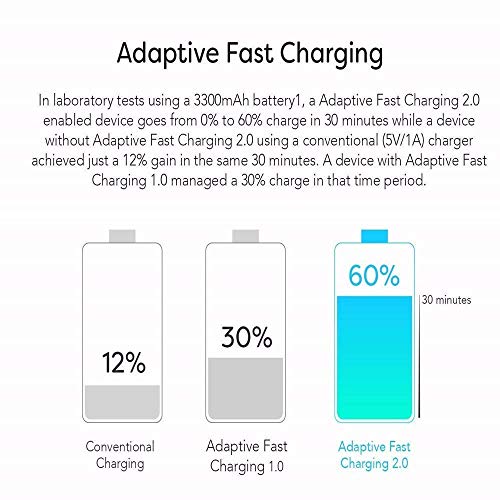 image for CovertSafe Adaptive Fast Wall Charger Adapter with USB Type C to A Cab