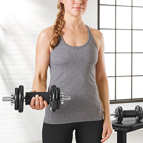 Amazon Basics Dumbbell and Barbell Grips, Multiple Sizes Home Gym