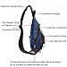 BIG SALE- DDDH Small Sling Bag Shoulder backpack Waterproof Nylon Outdoor Chest Bagpack For Men Women (blue)
