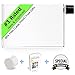 Clear Water Bottle, Reusable Waterbottle - BPA Free Small Plastic Flask, Slim Leak Proof, Refillable Cool Flat Memo Rectangle Pocket Kids School Lunch Drinking Bag Wide Mouth Funnel, No Straw / Glass