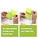 AIEX AIEX-01 Sticky Notes, 4 Candy Colors Self-Stick Notes 100 Sheets/Pad 3 inch X 3 inch Easy Post (Pack of 10)