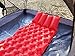 OutdoorsmanLab Ultralight Sleeping Pad with Built-in Pillow and Air Pump For Camping Backpacking, Travel