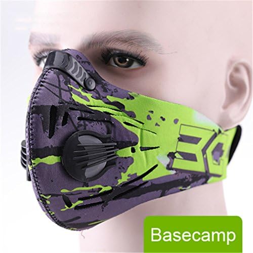 Windpoq BASECAMP Cycling Mask Activated Carbon Anti-Pollution Masks Dustproof Mountain Bicycle Sport Road Cycling Masks Face Cover Basecamp Mask