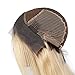 Lace Front Wig 1B/613 Pre Plucked 180% Density Ombre Bob Human Hair Wigs 10 Inch Glueless Short 1B Ombre Bob Hairstyles 13×4 Middle Part Bleached Knots