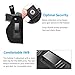 Lirisy Inside The Waistband Holster | Gun Concealed Carry IWB Holster | Fits S&W M&P Shield/GLOCK 26 27 29 30 33 42 43/Springfield XD XDS/Ruger LC9 & All Similar Handguns