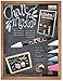 Laminated Versatile Chalkboard Dry Erase Chore/Responsibility/Activity/Reward Star Chart 11.5” X 16.5” Plus a Free Chalk Marker! (16.5