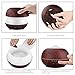 SEPOVEDA Diffuser Aroma Essential Oil Cool Mist Humidifier with 7 Color LED Changing, Mode Adjustment for Home, Yoga, Office, Spa, Bedroom, Baby Room, Black Wood Grain, 400 mL