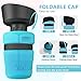 Pet Water Bottle,Dog Travel Water Bottle,Foldable Dog Water Bottle,Dog Water Dispenser,Portable Dog Water Bottle for Walking Hiking Beach,Lightweight & Convenient for Travel,BPA Free,18 OZ