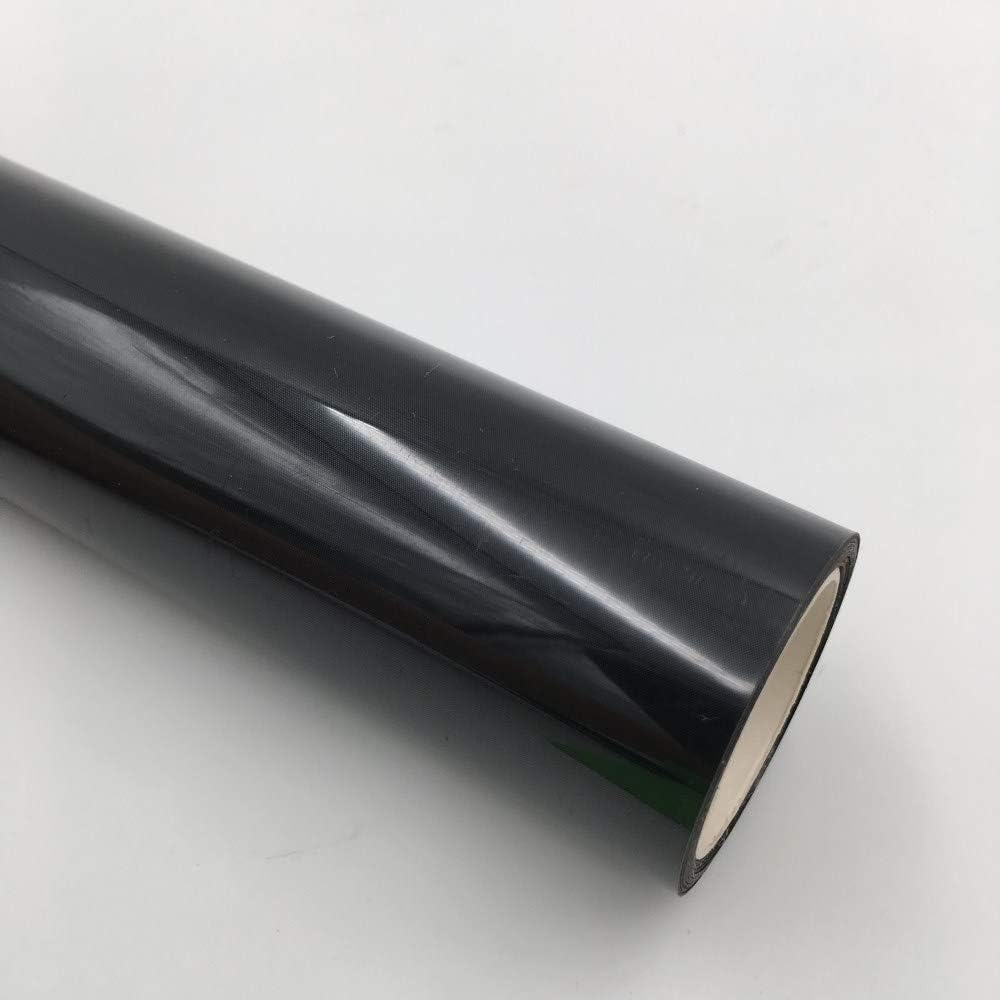YURROAD 40" x 12" Black Iron On Vinyl - Heat Transfer HTV for Fabric - Easy to Cut & Weed - Image 4