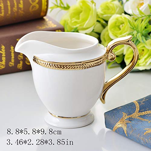 ZYLBDNB Zuckerdose milchkännchen Set Kreative Keramik Creamer mit Griff/Servierte Pitcher/Sauce Pitcher/Milch Kaffee… – Bild 3
