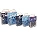 JAM PAPER Colorful Standard Paper Clips - Regular 1 Inch - Dark Blue Paperclips - 100/Pack