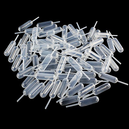JPSOR 100pcs 4ml Disposable Plastic Transfer Pipettes, Short Stem, for Cupcakes, Ice Cream - Thumbnail 3