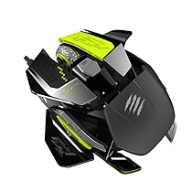 Mad Catz R.A.T. PRO X Ultimate Gaming Mouse with PixArt ADNS-9800 Laser Sensor Module for PC