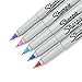 Sharpie 1919848 Permanent Markers, Ultra Fine Point, Assorted 2015 Colors, 5-Count