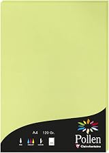 Clairefontaine Pollen 44205C A4 50 Sheets 120gsm Green Invitation Paper