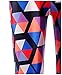 Sipaya Women's 3D Pattern Printed Stretch Skinny Footless Leggings Plus Size