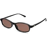 VANLINKER Retro Polarized Rectangle Sunglasses Womens Trendy 90s Small Square Sunnies Vintage Narrow Thin Frame VL9855
