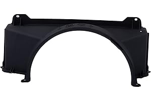 JustDrivably Replacement Parts Radiator Cooling Fan Shroud Upper Compatible With Silverado 1500 2500 Sierra 1500 2500 Suburban 1500 Tahoe Yukon XL Escalade 1999 2000 2001 2002 2003 2004 2005 2006