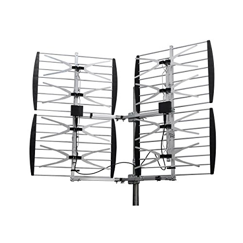Click Here to See More Images Homevision Technology ANT7288 Digiwave Super 8 Bay Ultra Clear Digital Outdoor TV Antenna, Silver