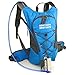 NORTHERN BROTHERS Lightweight Hydration Backpack Bladder Pack Daypack with 3 Liter/100 oz Reservoirs Water Bladder Bag (Blue Backpack + 3L Bladder)