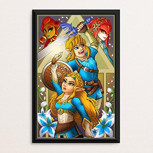 Legend of Zelda - Breath of the Wild - Original Art Poster Print