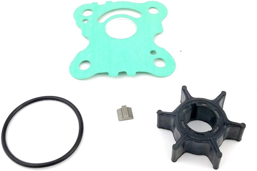 06192-ZW9-A30 Water Pump Impeller Repair Kit Replacement for Honda Outboards 4 Stroke 8 9.9 15 20 HP BF8D BF9.9D BF15D BF20D BFP8D BFP9.9D BFP15D BFP20D Boat Motor Engine Parts Sierra 18-3478