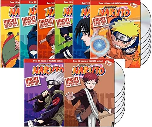 Amazon.com: Naruto Uncut Complete Box Set (Vol 1-10 Box Sets