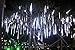 Sunsbell 20cm 7.9inch 88leds Meteor Shower Rain LED Lights 8 Tube Snowfall String Fairy Lighting for Christmas Tree Valentine Holiday Party Outdoor Garden Decoration -Cool White