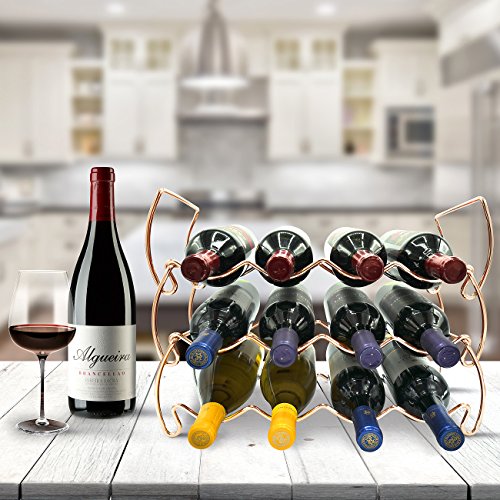 3 Sorbus+3+Tier+Stackable+Wine+Rack