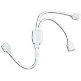 HitLights RGB LED Light Strip 4 Pin Splitter - 2 x 2 way splitter for Multicolor LED Tape Light