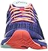 ASICS Women's Gel-Kayano 23 Lite-Show Running Shoe, Blue/Silver/Flash Coral, 8.5 M US