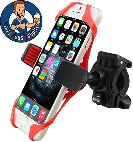 Bike Mount, CGS Universal Cell Phone Bicycle Handlebar Baby Stroller Motorcycle Holder Cradle Mount for iPhone 6 6(+) 6S 6S plus 5S 5C 4S, Samsung S7 S6 Note 4,Nexus 5,Huawei