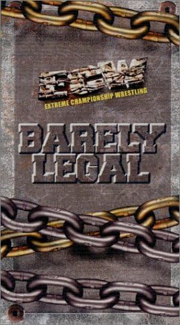 ECW Extreme Championship Wrestling Barely Legal VHS