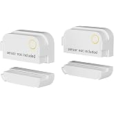 VanKai 10mm Riser Compatible with Ring Contact Sensor (2nd Gen), 2 Sets | 10mm Snap-On Risers Compatible with Ring Contact Sensor Gen 2; 2 Sets for Uneven Frames; Sensor and Magnet Not Included