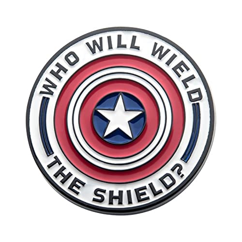SalesOne Who Will Wield the Shield Pin Badge
