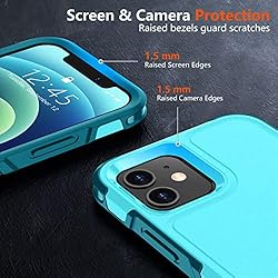 SPIDERCASE Designed for iPhone 12 Case/iPhone 12