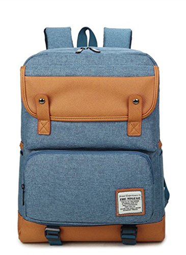 Glives College Backpack, Business Laptop Backpack 15.6 inches Tech Organizer and Luggage Compartment Weekender Backpack Bag (Dark Navy Blue)