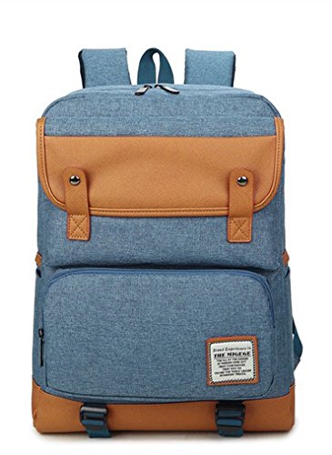 Glives College Backpack, Business Laptop Backpack 15.6 inches Tech Organizer and Luggage Compartment Weekender Backpack Bag (Dark Navy Blue)